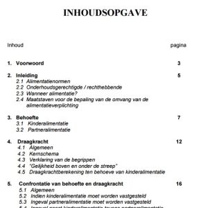rapport alimentatienormen
